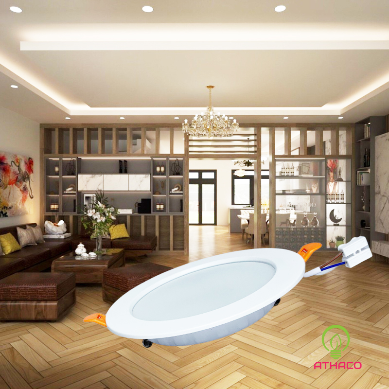Đèn led âm trần 12W D110 Siêu Sáng