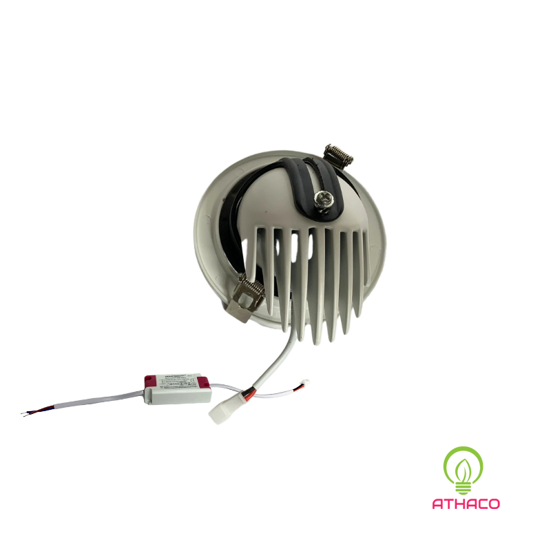 Kích thước Đèn led âm trần downight xoay 360 cao cấp