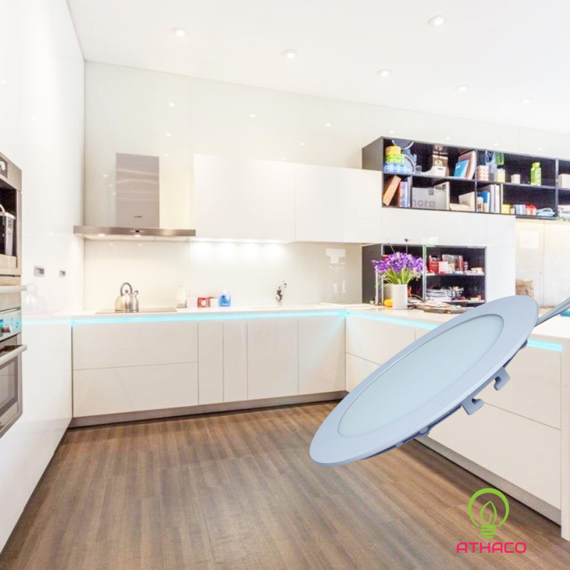 Đèn led âm trần siêu mỏng 12W