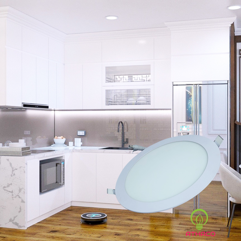 Đèn led âm trần siêu mỏng 18W