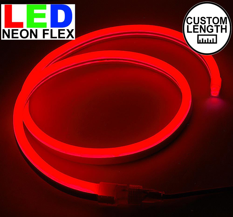 Đèn Led Dây Flex Neon 220V Cuộn 100M (Loại 1) Đèn led dây neon 220v cuộn 100m màu đỏ