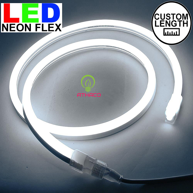Đèn Led Dây Flex Neon 220V Cuộn 100M (Loại 1) Đèn led dây neon 220v cuộn 100m màu trắng