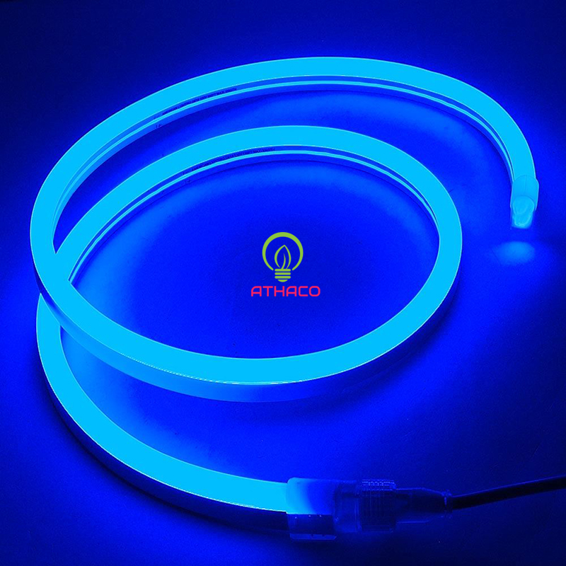 Đèn Led Dây Flex Neon 220V Cuộn 100M (Loại 1) Đèn led dây neon 220v cuộn 100m màu xanh dương