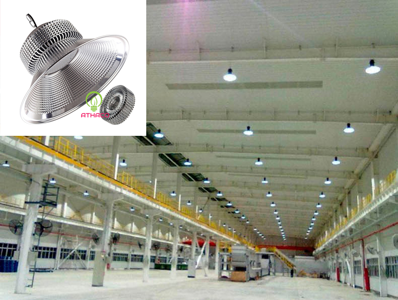 Đèn led nhà xưởng  Highbay 100W chip SMD Athaco 