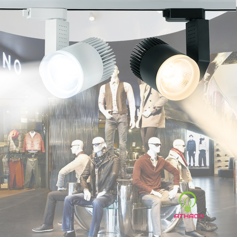 Đèn led rọi ray Cob 12W cao cấp Đèn led rọi ray Cob 12W cao cấp