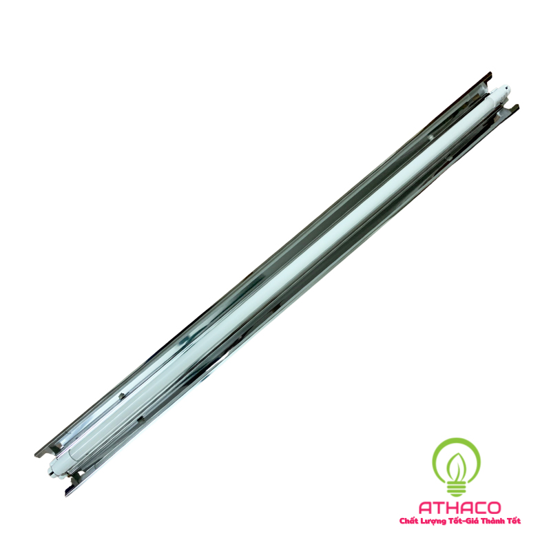 Máng Đèn Led 1M2 Đơn Chóa Inox