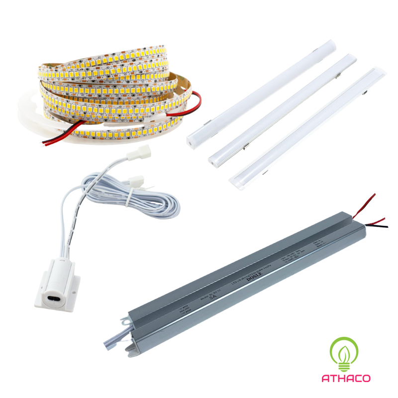 Nguồn Led 12V 5A Cao Cấp