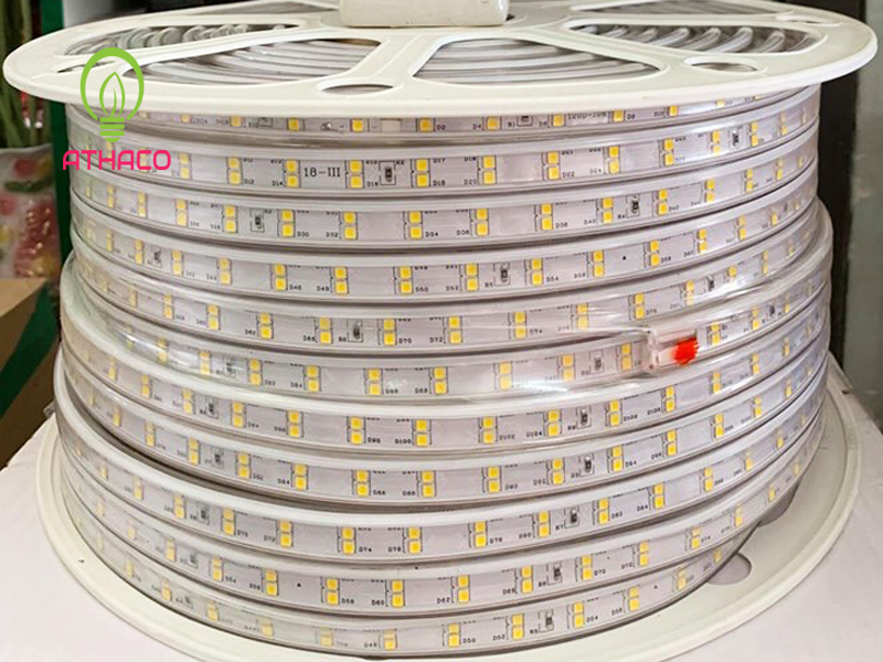 Đèn led dây 2835 2 hàng bóng 220V
