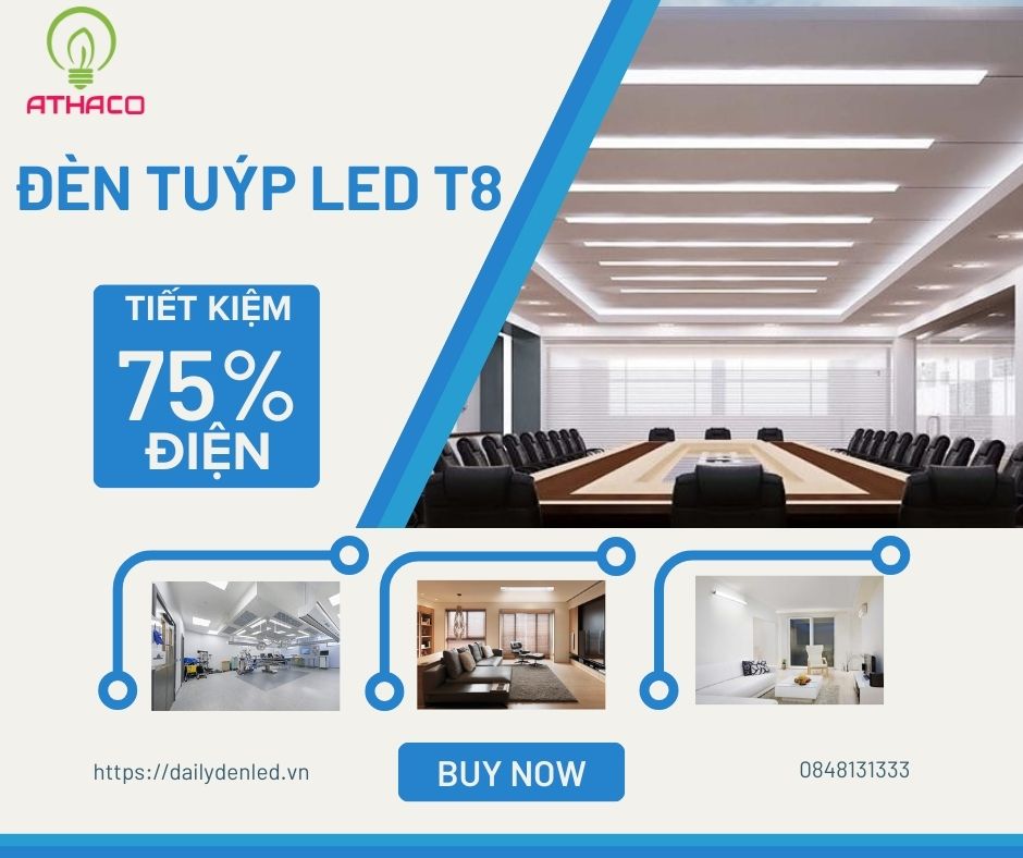 đèn tuyp led t8