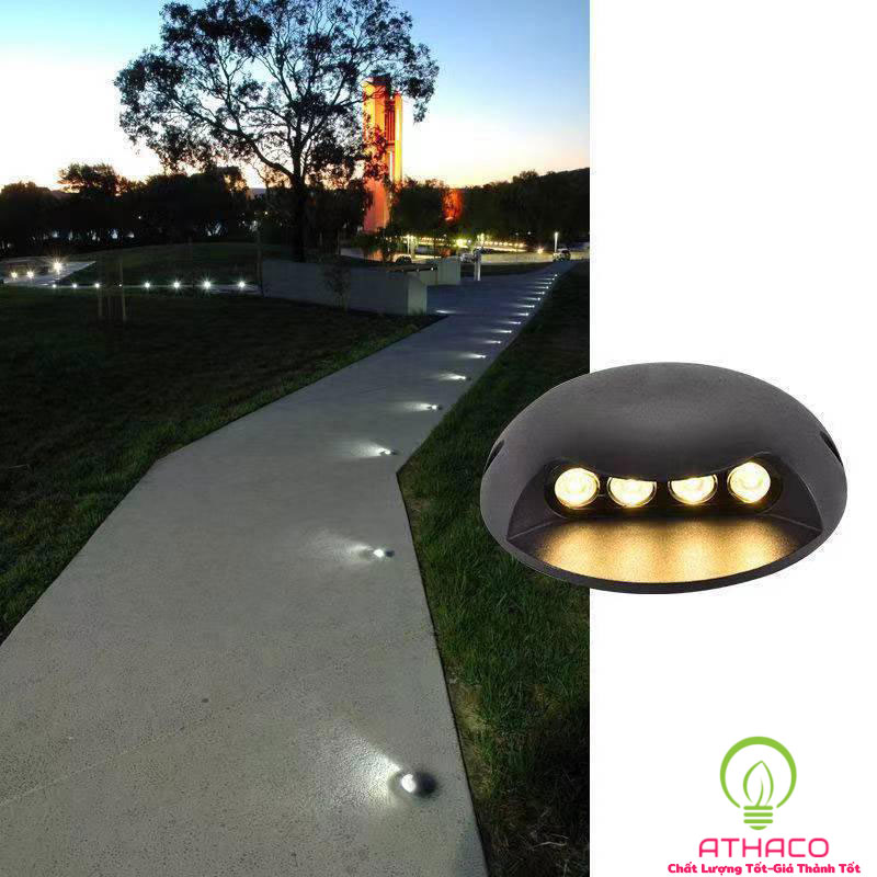đèn âm đất dẫn lối