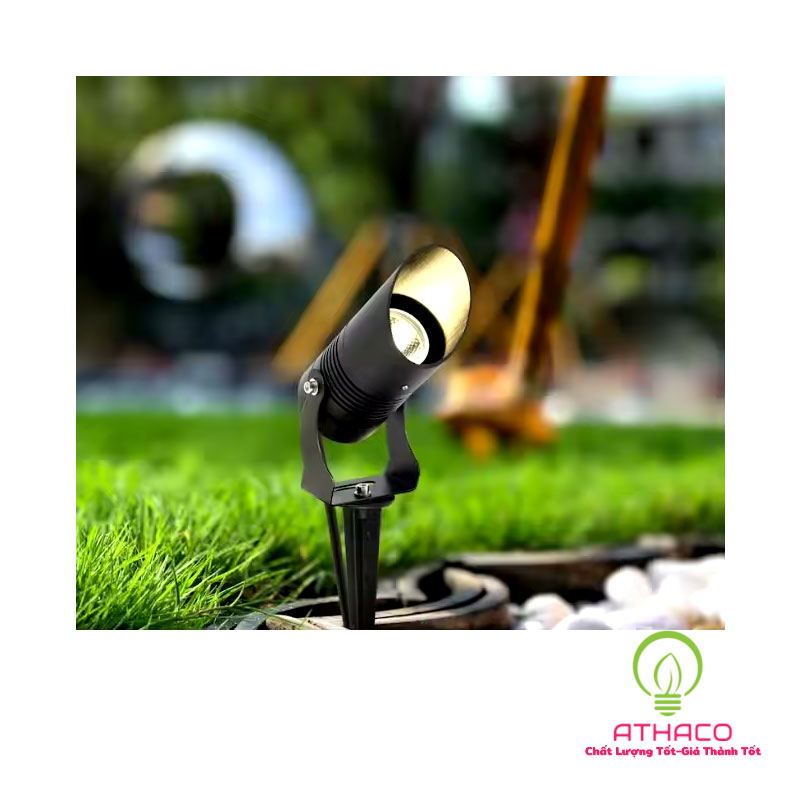 đèn led cắm cỏ nhôm CNC