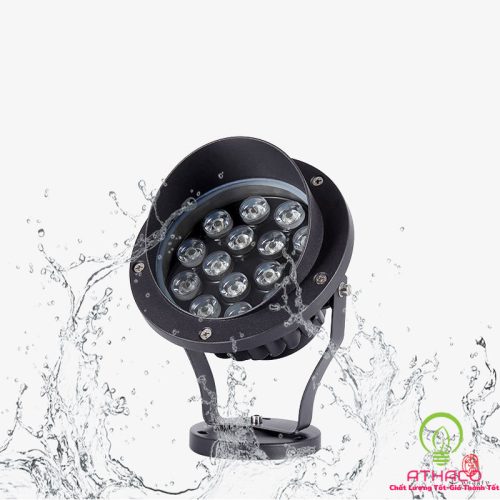 đèn hắt cây tròn mũ