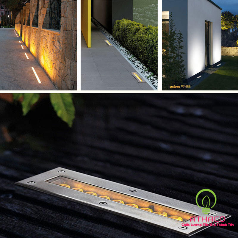 đèn led âm đất