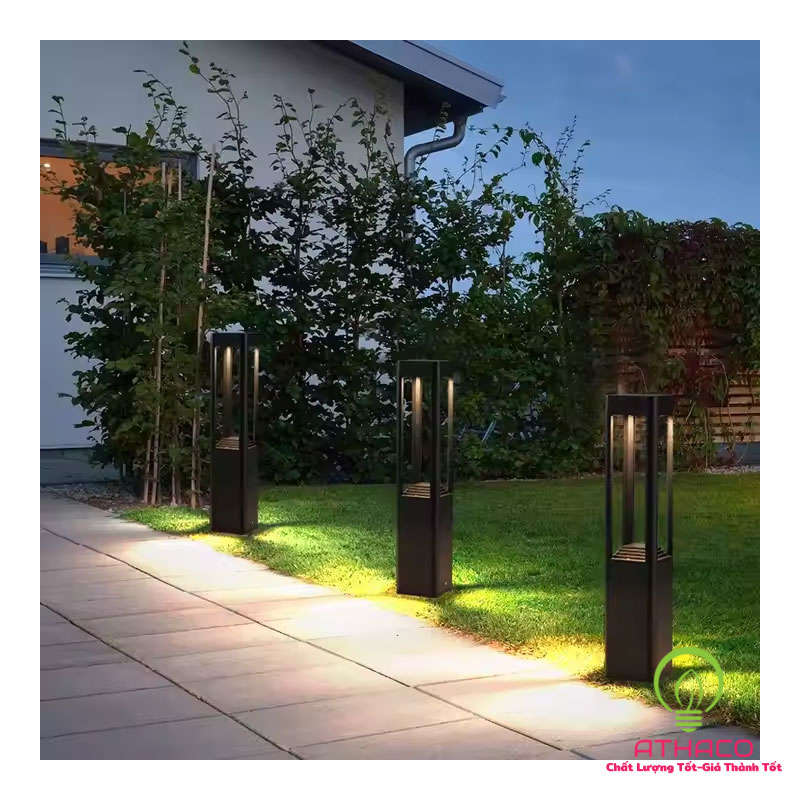 trụ đèn trang trí sân vườn