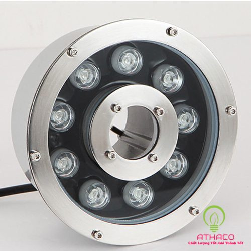 đèn âm nước bánh xe