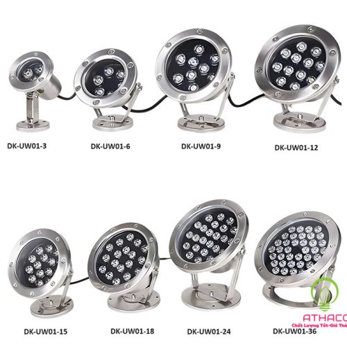 đèn led âm nước