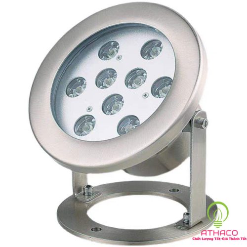 đèn led âm nước đế ngồi