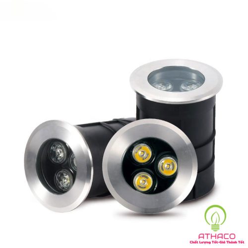 đèn led âm sàn inox bể bơi