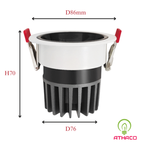 den led am tran sportlight 7w cao cap 1